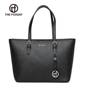 

THEFOXSAY Women's Fashion Casual Shoulder Bag Handle Bag Bag 6 Colors Lady Big Capacity Purse Tassel Leather Female Big Tote