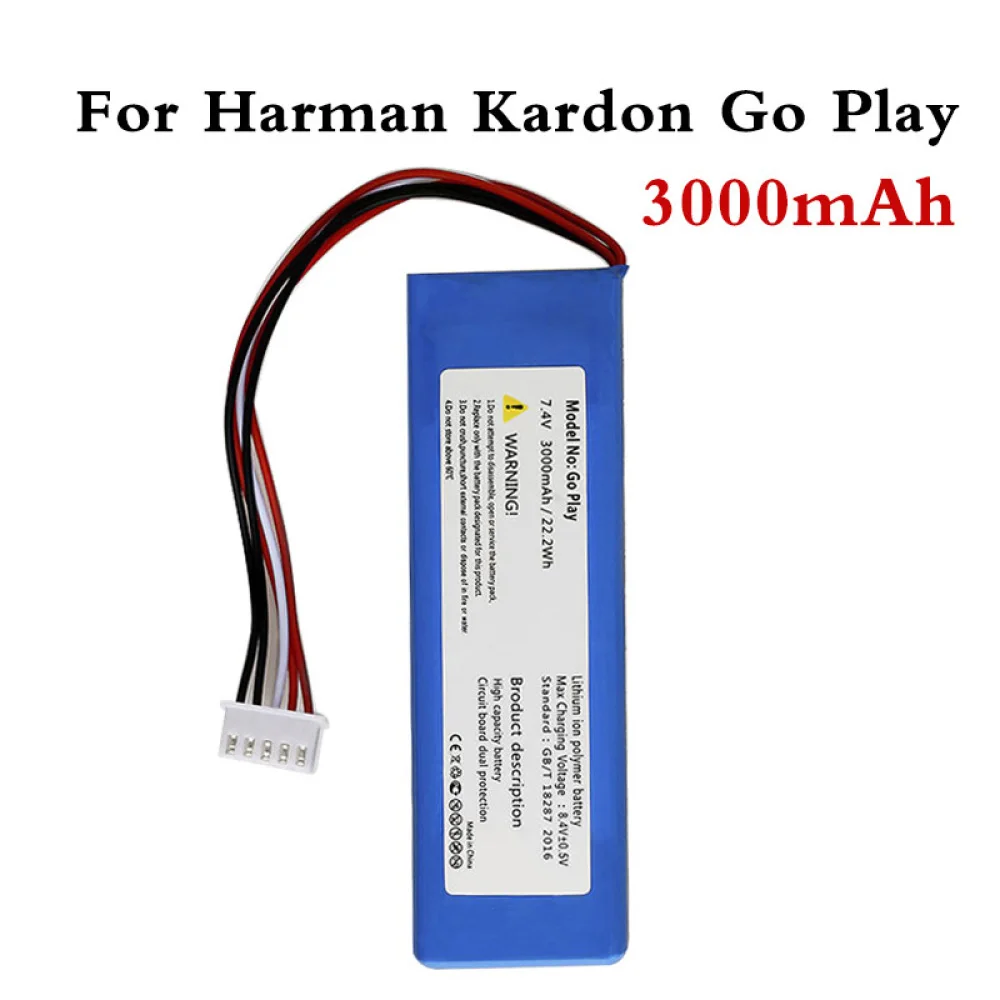 3000 мАч батарея для Harman Kardon Go+ Play go play батареи батарея номер отслеживания