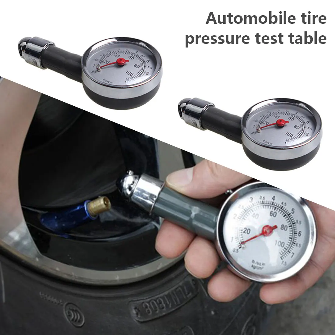 Car Monitoring System Car Tire Pressure Gauge Meter Auto Measuring Tool