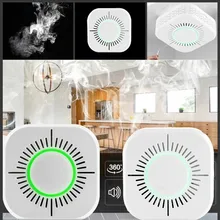 Tuya WiFi Smoke Alarm Fire Protection Smoke Detector Smart Home Wireless 433MHz Security Alarm Sensor Work With Sonoff RF