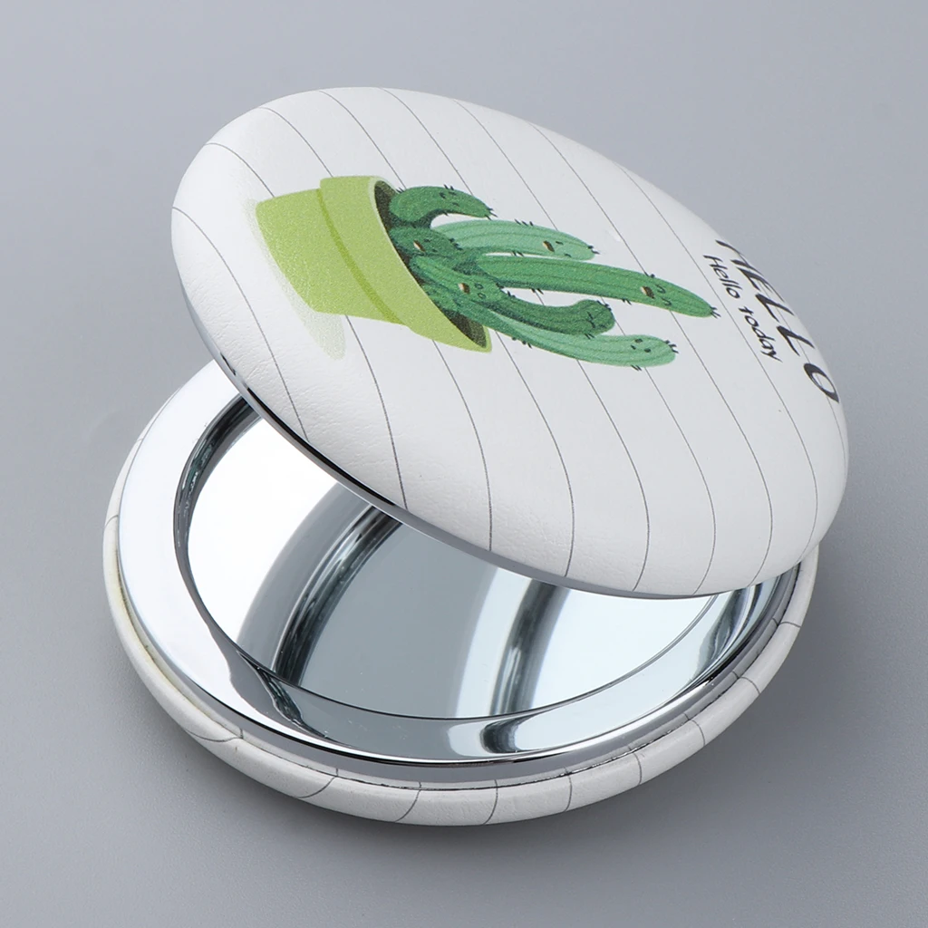 Beauty Pocket Mirrors Dual-Sides Portable Makeup Mirrors Cosmetic Mirror, Great Gift for Little Girls