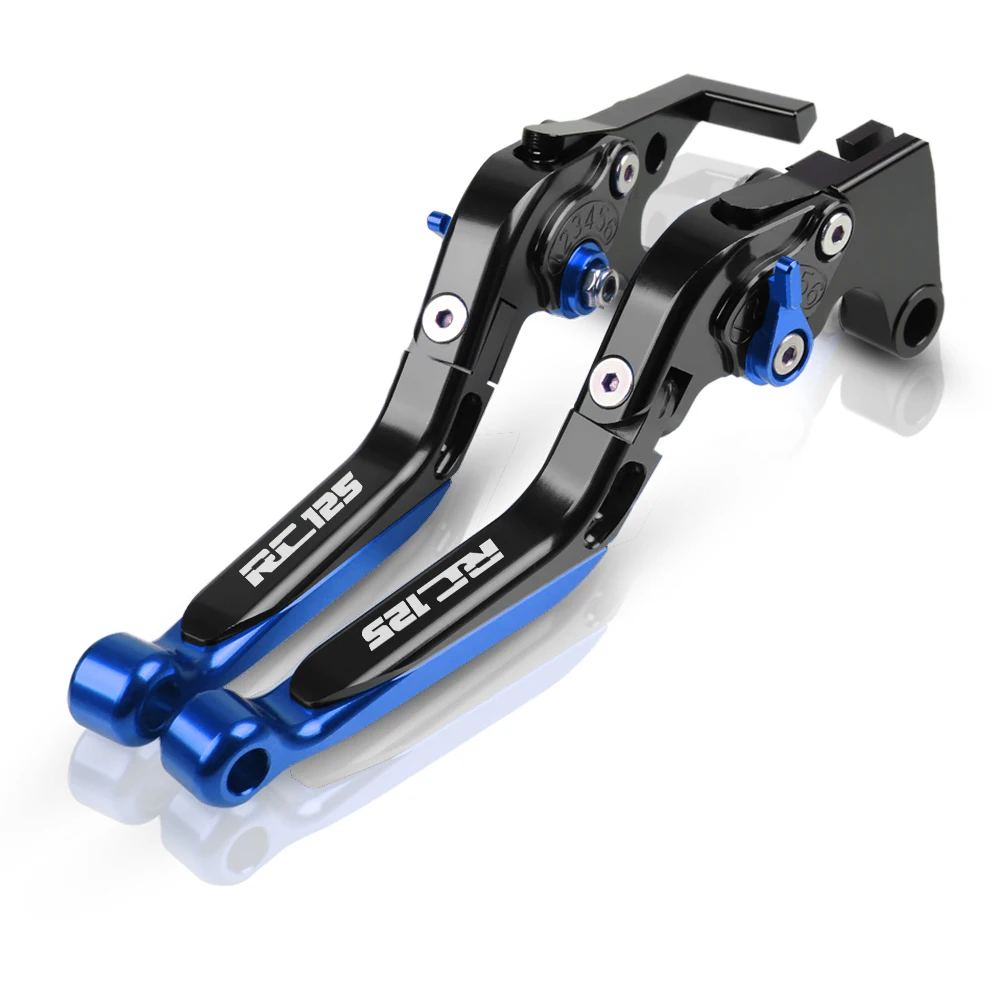 F color style CNC Аксессуары для мотоциклов Складной Выдвижная сцепные рычаги для KTM RC125 RC 125 2011 2012 2013 - Цвет: F color style