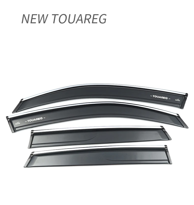 Подходит для Volkswagen19 Touareg оконные оттенки модифицированный дождь брови окна touareg украшения