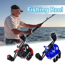 

30% Discounts Hot! Fishing Reel 7.2:1 Gear Ratio Fishing Tackle Metal Water Drop Reel Seafishing Reel for Angling