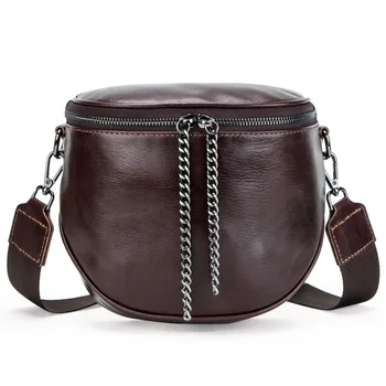

Women's Fashion Casual Multifunctional Cowhide Bag Trendy Female Genuine Leather Crossbody Bag
