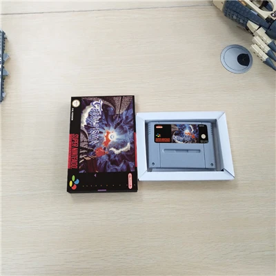 Terranigma-EUR версия карта для игры RPG батарея сохранить с розничной коробкой