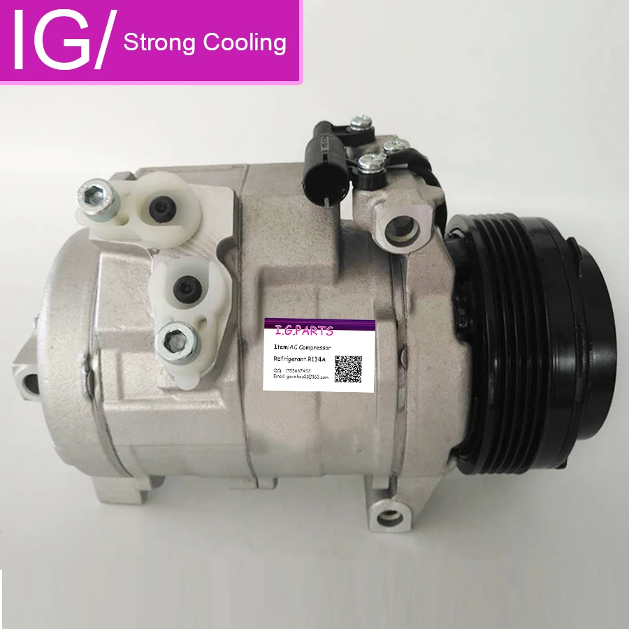 10s17c Auto Ac Compressor For Bmw X5 4.4i V8 4.4l 2000 2001 2002 2003
