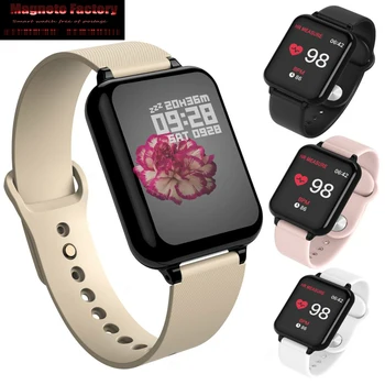 

B57 fitness tracker smart watch Waterproof Sport For IOS Android phone Smartwatch Heart Rate Monitor Blood Pressure Functions