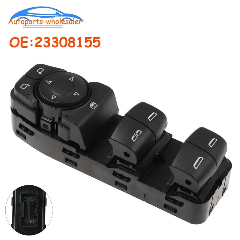 

Car 23308155 For BUICK ENCLAVE For CHEVROLET BOLT EV EQUINOX MALIBU TRAVERSE VOLT GMC TERRAIN Front Left Power Window Switch