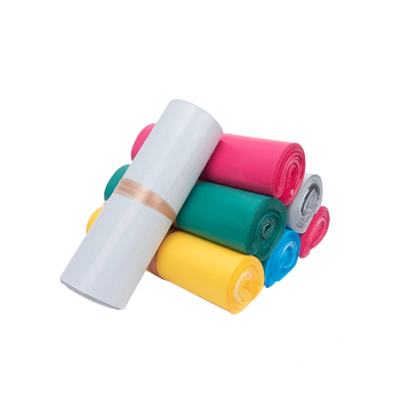 50pcs/Lot White Courier Bag Express Envelope Storage Bags Mailing Bags Self Adhesive Seal PE Plastic Pouch Packaging 24 Sizes 6