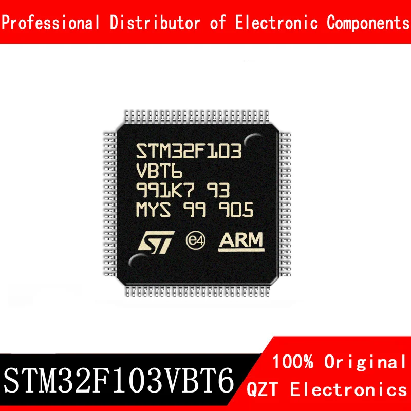 Микроконтроллер STM32F103VBT6 STM32F103 LQFP100