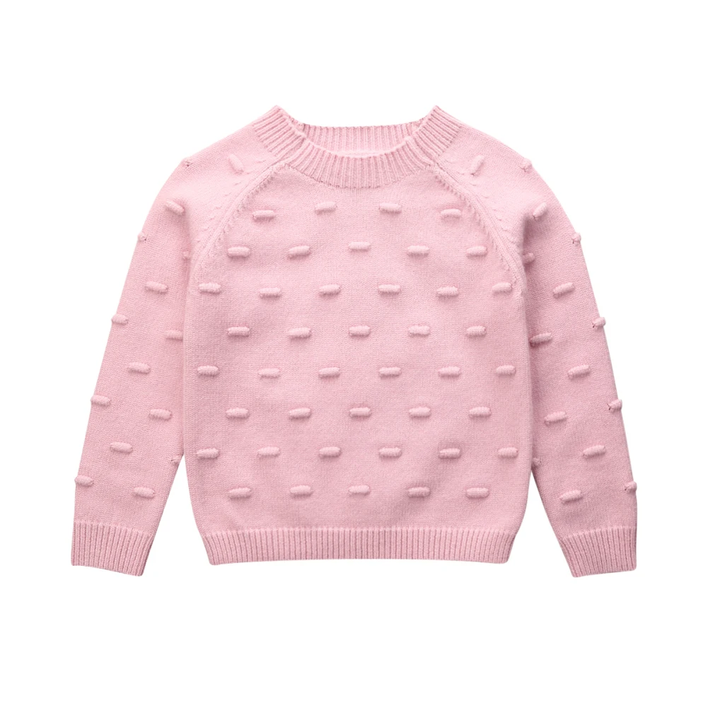 Г. Весенне-осенняя одежда для малышей зимняя теплая одежда для маленьких девочек вязаные свитера шерстяные пуловеры, топы с длинными рукавами, От 6 месяцев до 5 лет