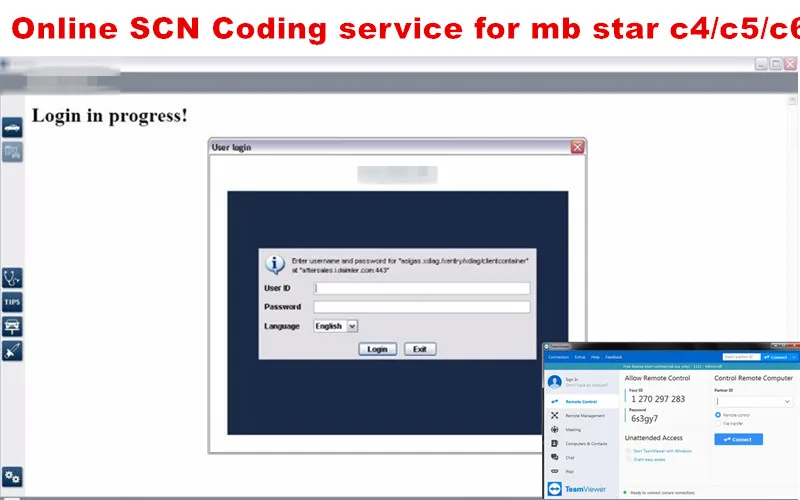 

2020 NEW software Online SCN Coding service mb star c4 sd c5 sd Connect c6 Diagnostic tool One-time service for MB cars