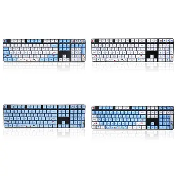 

1 Set Replaceable OEM PBT 108 Keys Keycaps Dye-sublimation Koi Fish Keycap for Readson GANSS IKBC Mechanical Keyboard