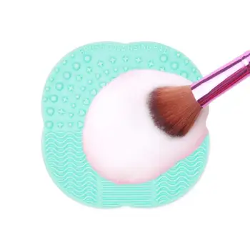 

Ultra-soft Multi-sucker Makeup Brush Cleaning Board Non-deformable Silica Gel Professional Women Face Cosmetics Accessories 1pc