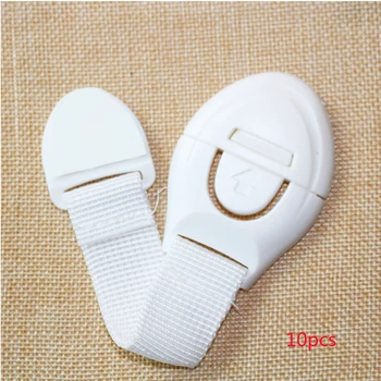 

10pcs Kid Protection Door Multifunction Portable Cloth Home Office Cupboard Cabinet Anti Pinch Drawer Safety Lock
