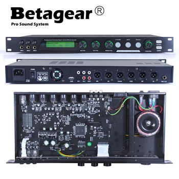 Betagear-preamplificador K16 Profesional de efectos de Audio, equipo de sonido de escenario para karaoke, instrumento musical de audio