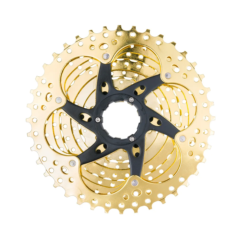 ZTTO 9 s 11-40T Звездочка 9-speed MTB gold прочный маховик, подходит для горного велосипеда 11-40T альпинистская карточная передача