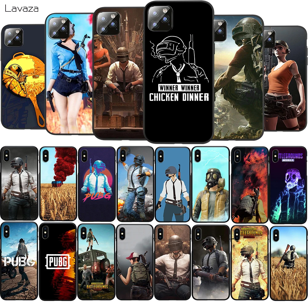 Мягкий силиконовый чехол Z32 Battlegrounds PUBG для iPhone 5 5s SE 2020 6 6s 7 8 Plus X XR XS 11 Pro Max из