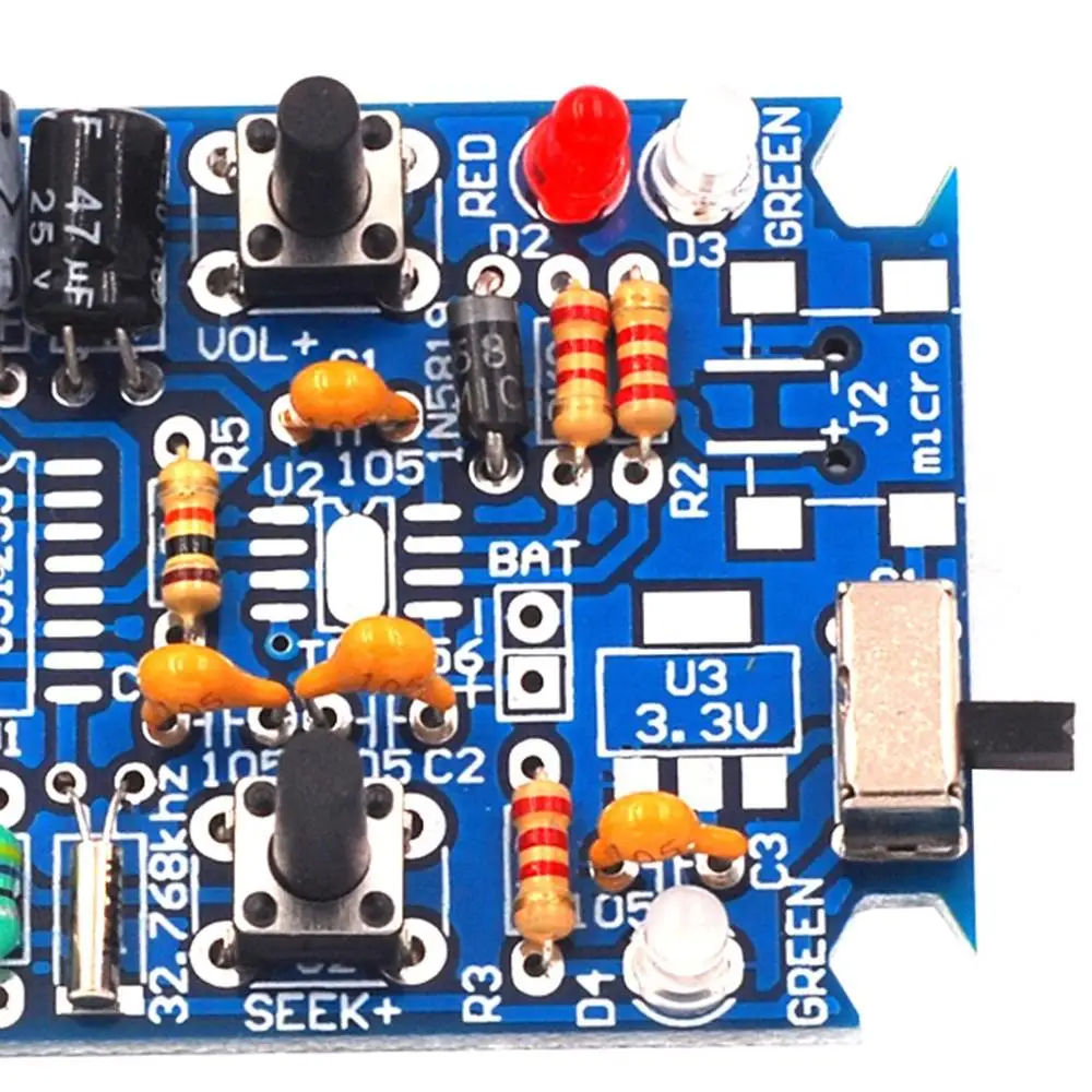 Fm стерео радио комплект Diy Радио части Gs1299 цифровой радио производство комплект профессиональный компактный радио комплект