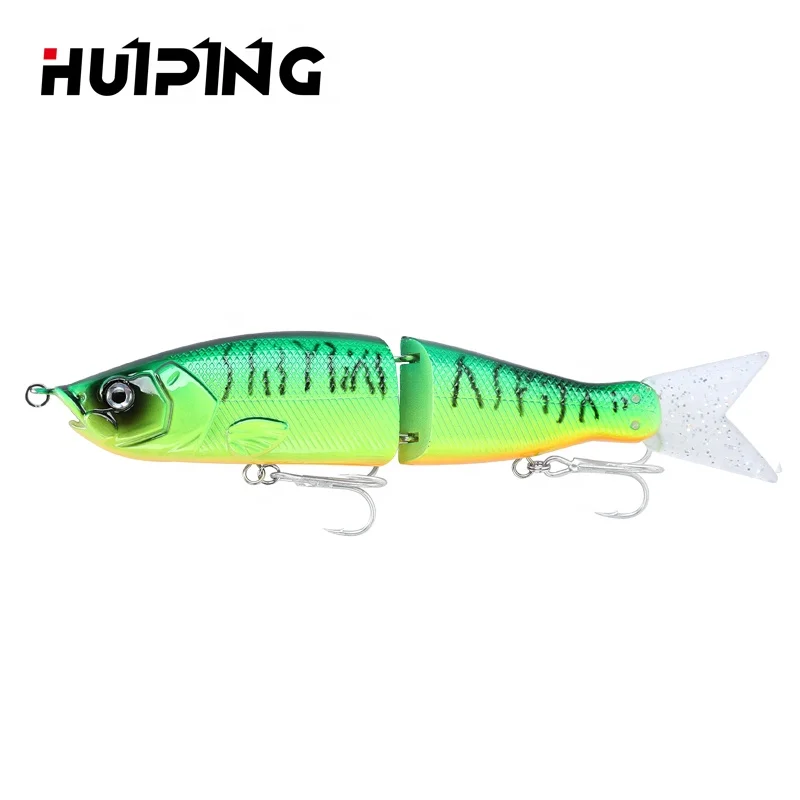 1 Pcs Multi-section Lures Fishing 2 Sections Jerkbait 165mm 55g Sinking  Whopper Plopper Hard Bait Tackle Accessories JM001