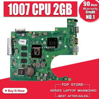 

X200CA For ASUS X200C X200CA X200CAP Laptop Motherboard 1007 CPU 2GB MEMORY motherboard REV2.1 100% Test WORK
