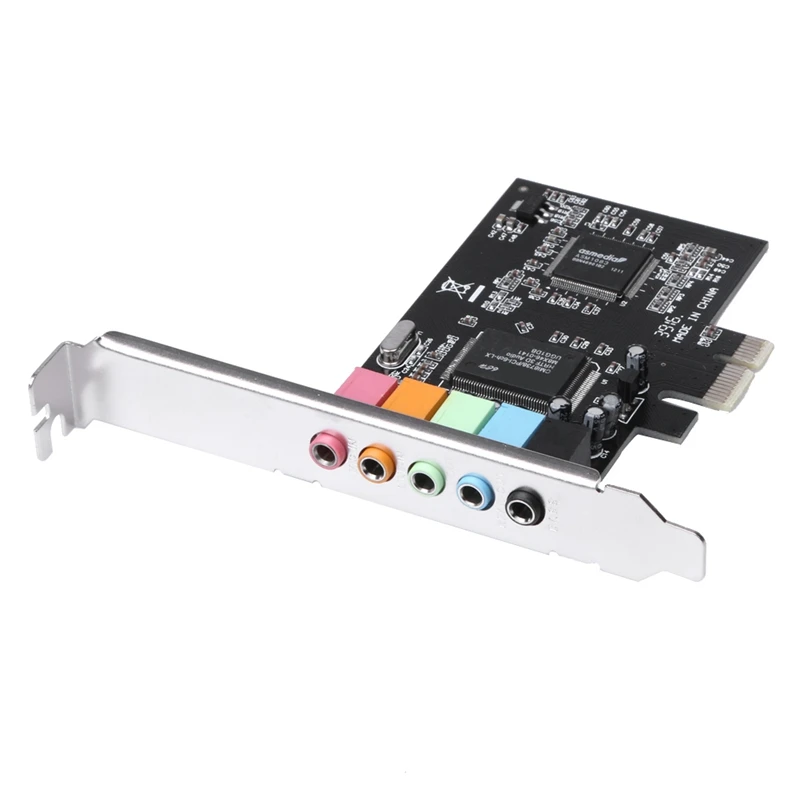 Горячая-Pci X1 Pci-E 5,1 аудио цифровая звуковая карта Cmi8738 чипсет с Cd Драйвером