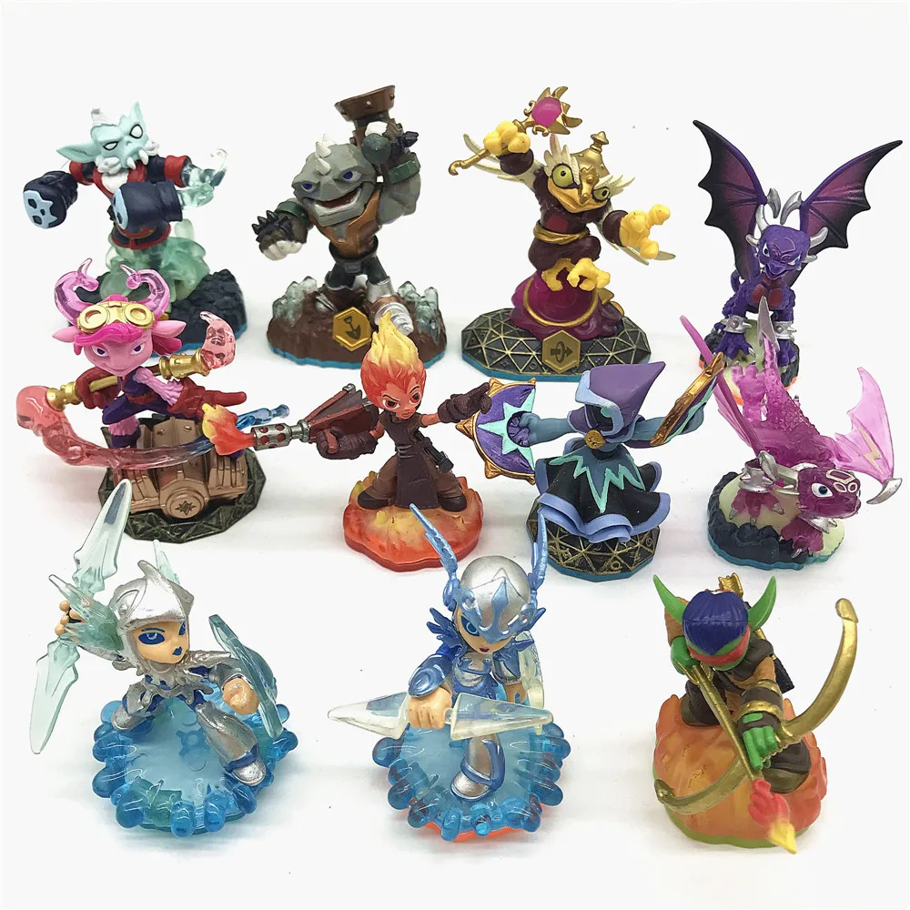 Skylanders Спайро Приключения собирать команду дерево Человек Дракон молния стержень
