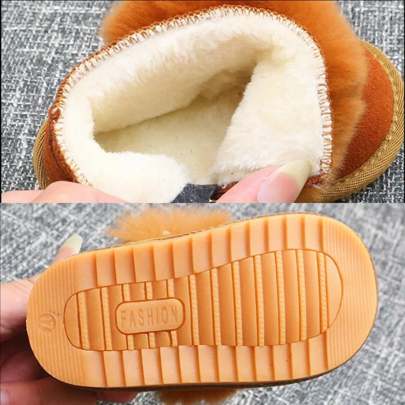 Зимние сапоги из натуральной кожи с мехом|baby shoes|boots for babywinter baby boots |