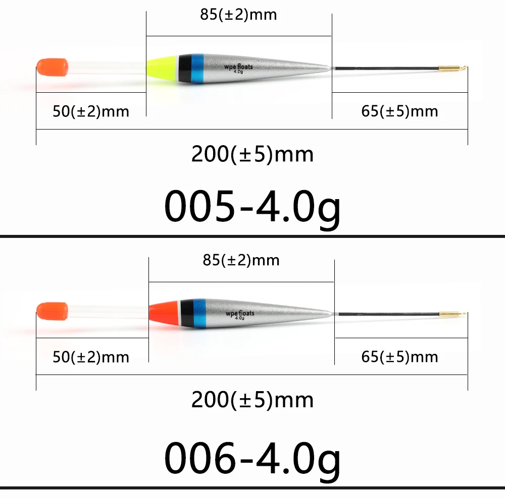 W.P.E 5 шт./упак. Fishng поплавок 3g/3,5g/4g/7g поплавок Баргузинский пихты 18-21 см для рыбалки на карпа, вертикальная буй поплавок, рыболовные снасти Pesca