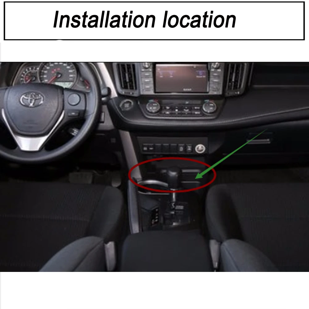 Беспроводное зарядное устройство Qi для Toyota RAV4 2016 2017 2018 держателя телефона