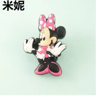 

1pcs Cute Cartoon Mouse Drawer Knobs for Children Bedroom Cabinet Drawer Dresser Knobs Prevent Kids Furniture pull handle