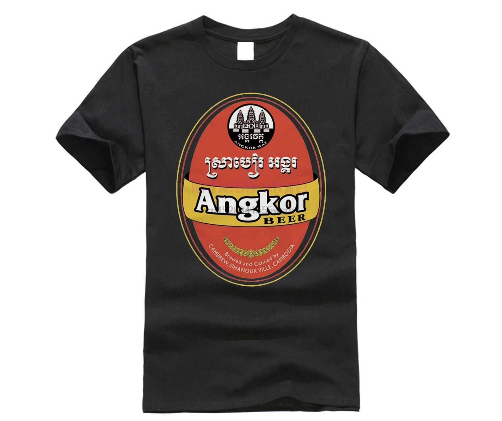 Новая летняя футболка, забавная футболка, забавное пиво KAMBODSCHA CAMBODIA PNOM PENH SIHANOUKVILLE IPA, индивидуальная футболка