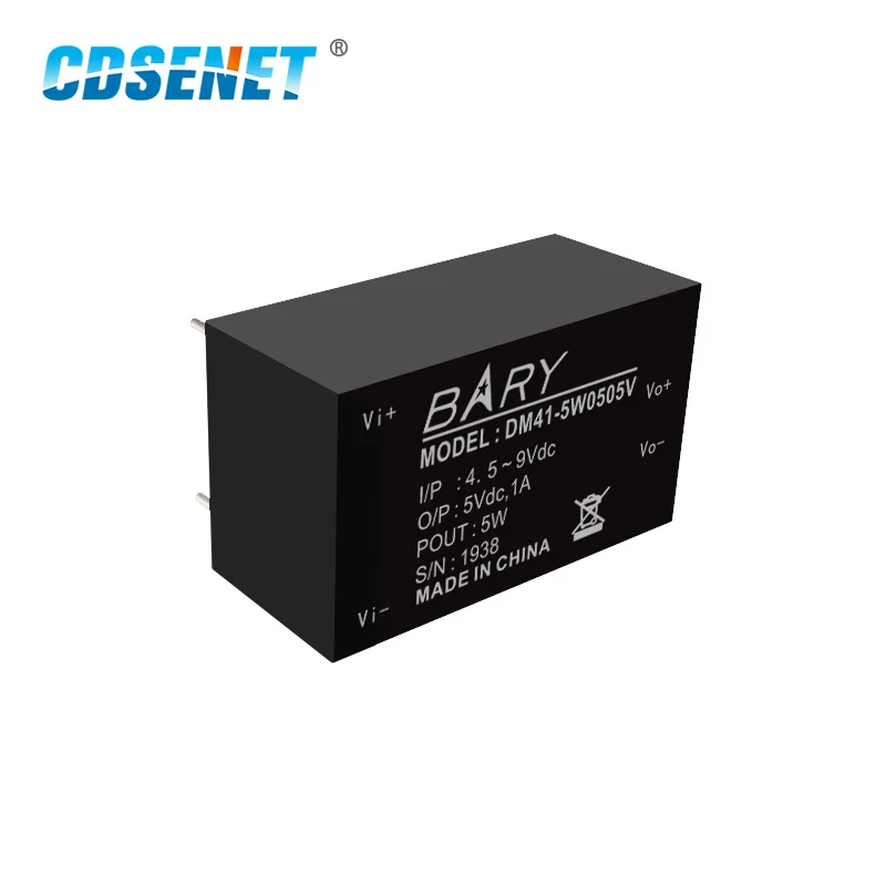 DM41-5W0505V 5W изолированный понижающий DC-DC Питание 5V 1A Напряжение 4,5 V 9V зарядная плата Напряжение регулятор