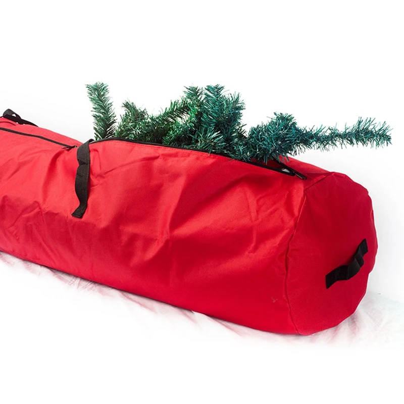 Heavy Duty 600D Oxford Cloth Christmas Tree Storage Bag Large Christmas Tree Organizer with Zipper