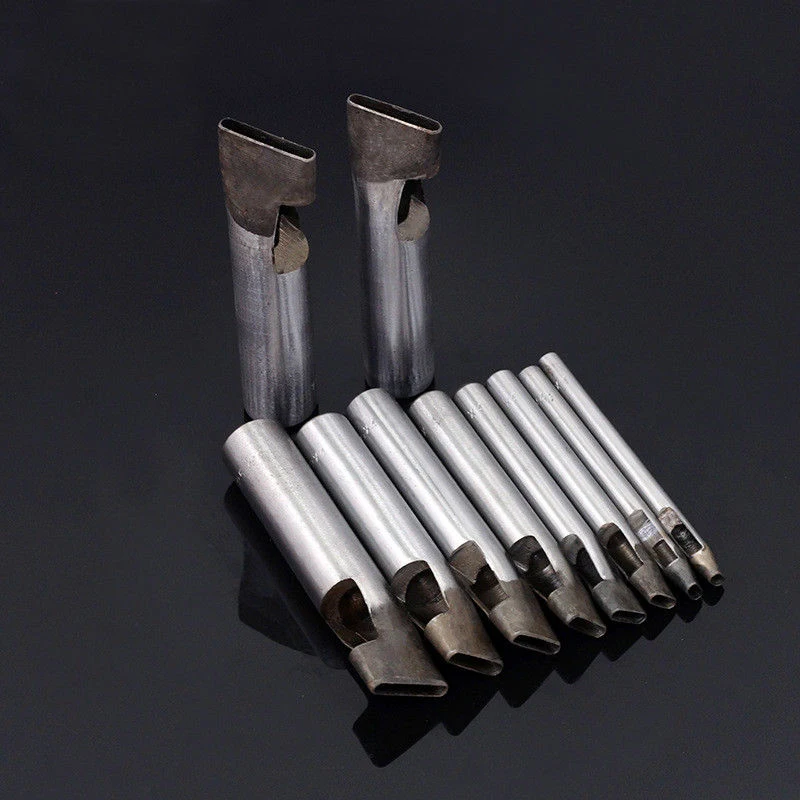

New Leather Craft Steel Spike Snap Rivet Studs Punch Setter DIY Hand Tool Leather Craft Punching Professional Dropshipping O25