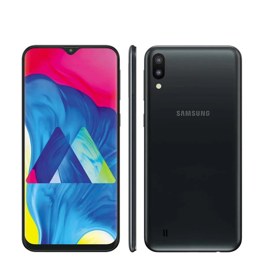 Глобальная версия samsung Galaxy M10 M105F/DS Dual SIM мобильный телефон 3 ГБ ОЗУ 16 Гб/32 Гб ПЗУ 6,2" двойная задняя камера 13MP 5MP телефон