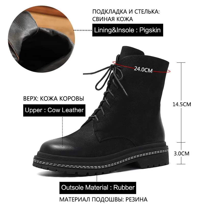 Donna-in/; женские ботильоны из натуральной кожи в стиле ретро; сезон осень-зима; короткие женские ботинки на толстом квадратном каблуке с перекрестной шнуровкой и молнией