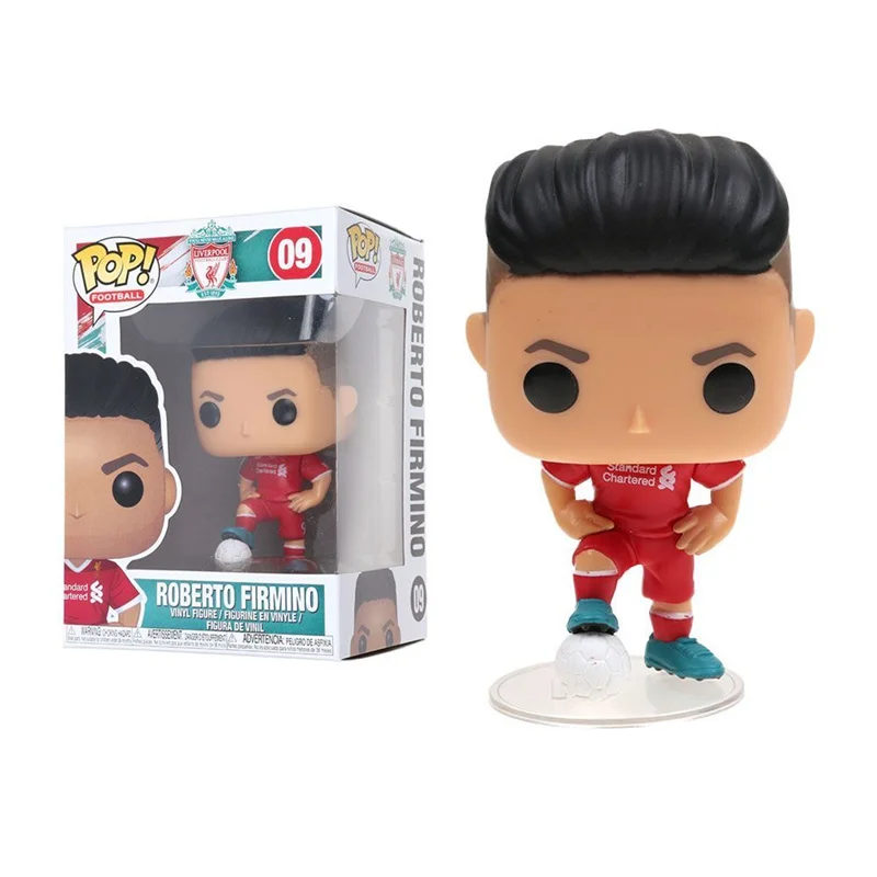 FUNKO POP Новое поступление Манчестер Юнайтед Ливерпуль Firmino Садио Мане Мохаммеда