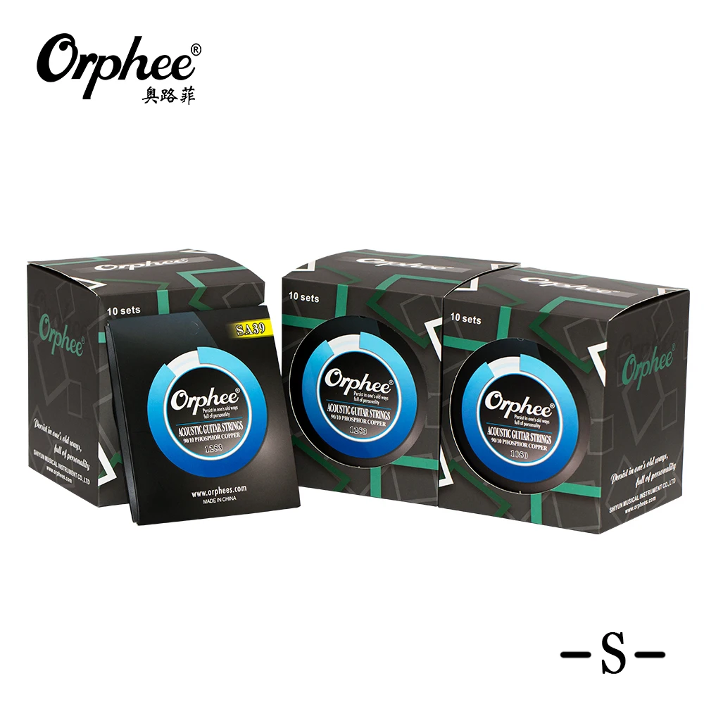 Orphee SA37/38/39 Акустическая гитара для игры в стиле фолк строка 6 шт./компл. сплав проволочный среднего напряжения