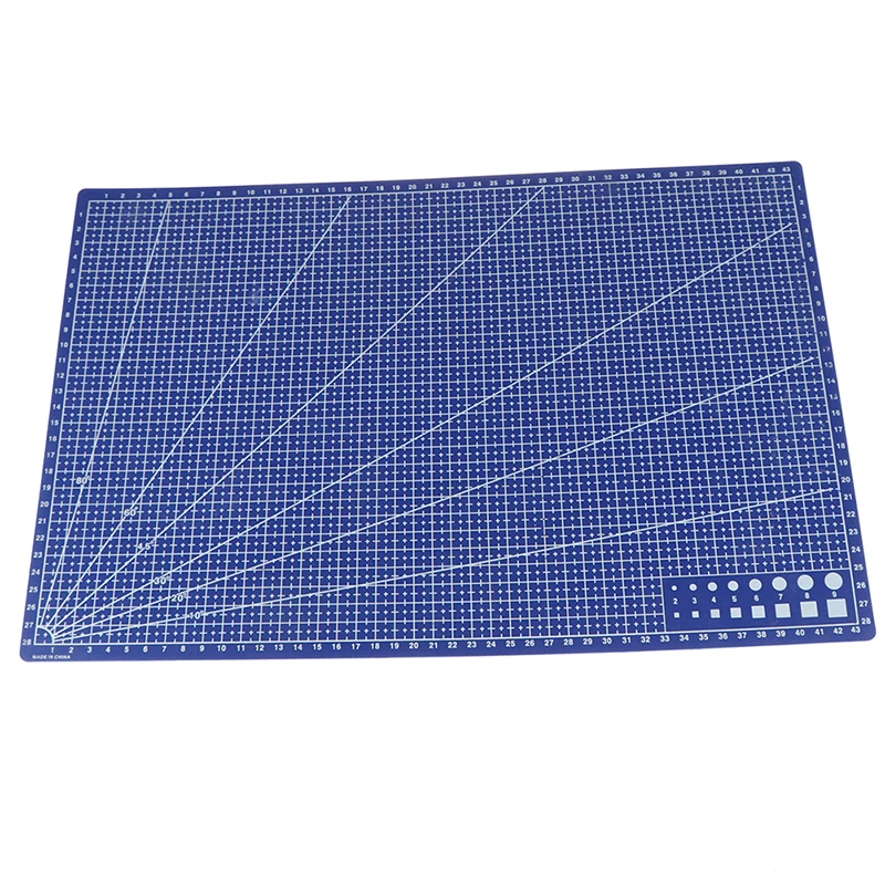 New 1Pcs A3 Pvc Rectangular Cutting Mat Grid Line Tool Plastic 45cm x30cmCutting Mats AliExpress