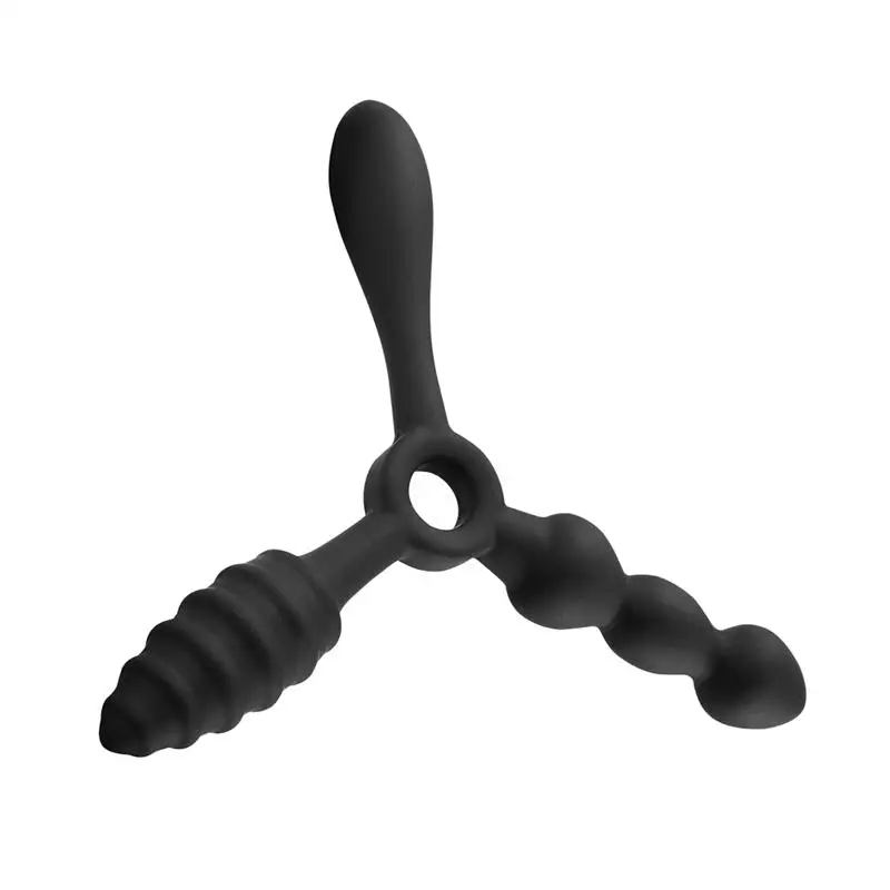 Анальный массажер простаты G-spot Массажер Анальная пробка Силиконовый анальный