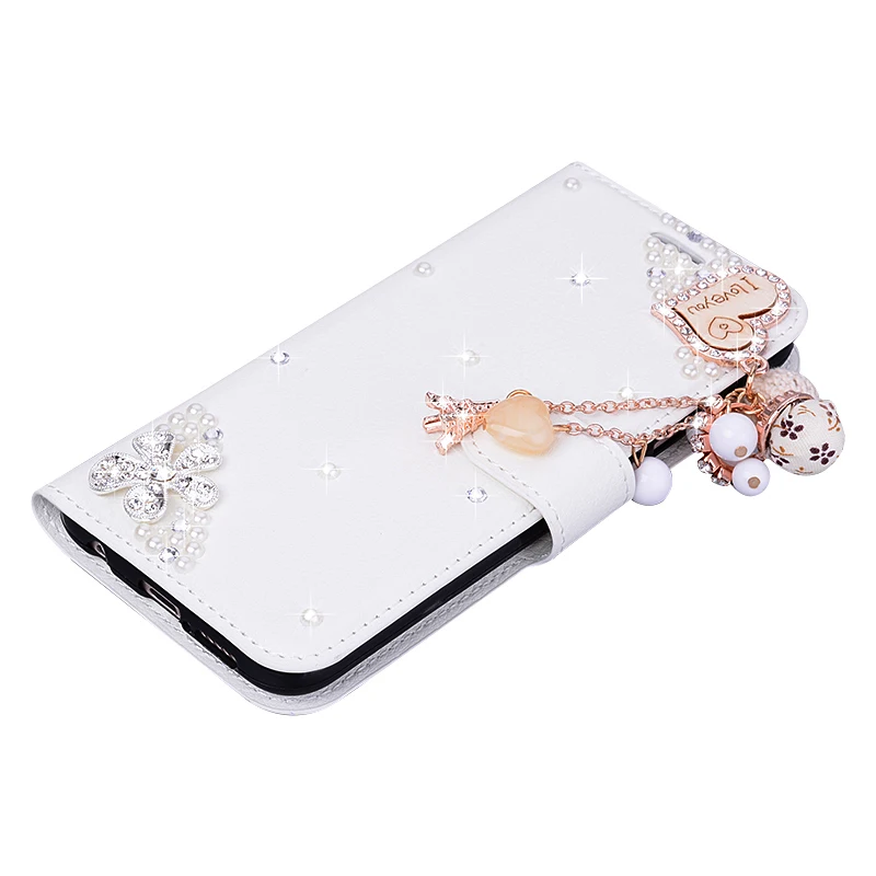 Алмаз из искусственной кожи чехол для samsung Galaxy A3 A5 A7 J5 J7 Prime A6 A8 плюс A7 A9 S8 S9 S10 A20E A40 A50 крышка