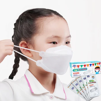 

20PCS/BOX Individual Package Kids KN95 Filter Face Mask KN95 Respirator Mask Face KN95 Child Mask Dustproof FAST Delivery