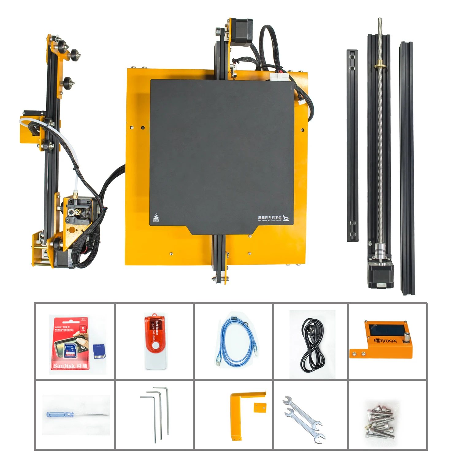 SIMAX3D Mi M200 промышленный 3D принтер DIY настольный Высокоточный fdm большой размер 3d