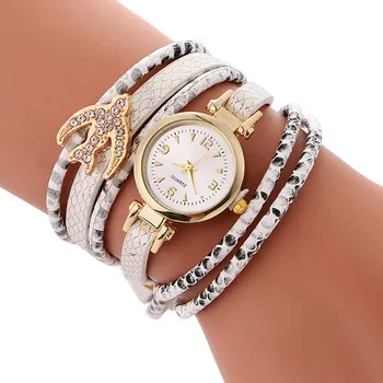 

Watch Fashion Luxury Rhinestone Leather Bracelet Watch Women Ladies Quartz Watch Casual Wrist Watches Relogio Feminino Gift P40