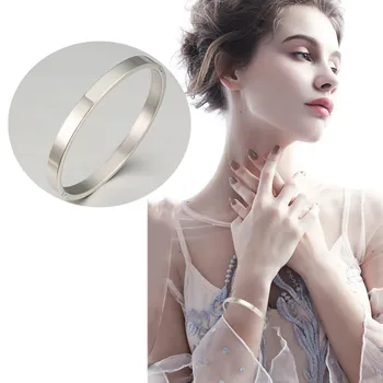 

Fashion Couple Bracelets For Women 2020 Femme Titanium Steel Bracelet Trend Retro Simple Bracelet Jewelry Gift For Women Z0803