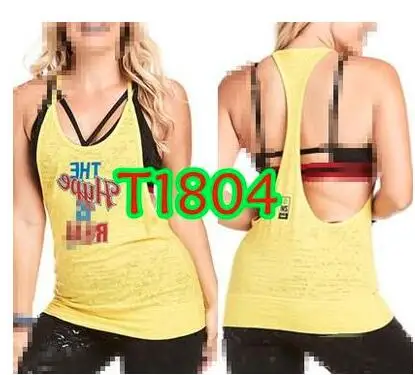 S m l женский Танцевальный жилет рассвет Свободный Танк RACER BACK T1803 1805 - Цвет: 1804