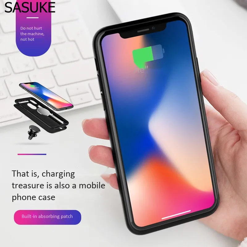 7000 мАч 5000 мАч чехол для зарядки аккумулятора для iPhone 6 6s 7 8 Plus ультра тонкий внешний аккумулятор чехол s для iPhone 6 6s 7 8 Plus power coques