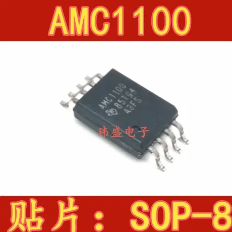 10 шт. AMC1100DWVR AMC1100DWV AMC1100 лапками углублением SOP-8 SOIC8 1,27 мм